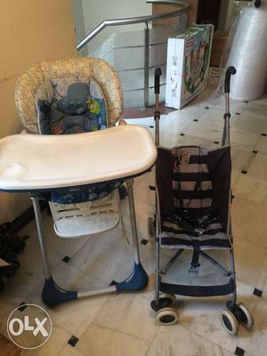 Baby pran and hi chair