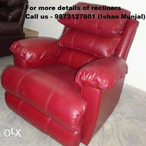 Best Quality Design Brand New Recliner chair, Leather