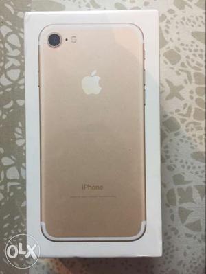Brand New Iphone 7 32gb Gold Colour With