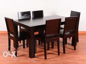 Brand new six seater dining table set