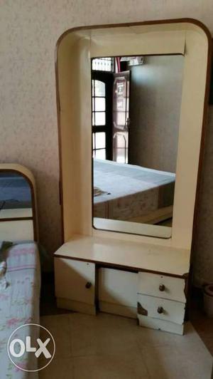 Double bed with fullest space with dressing table