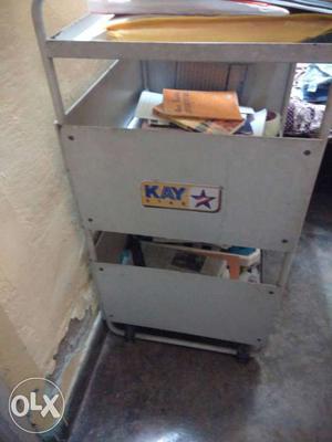 Gray Metal Kay Rack, inverter stand