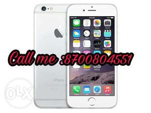 New I phone 6 16gb with 1 year Indian warranty bill.