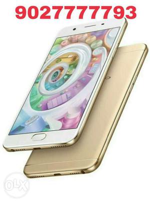 OPPO f1s (gold 64 gb) 4GB rem, 1 month used