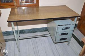 Office Table Steel And Formica Top