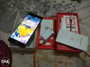 One plus 3t one month old in good condition with