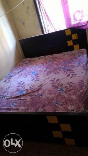 Pink And Blue Floral Bedspread