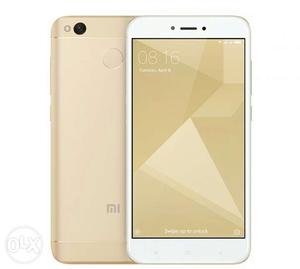 Redmi 4 sealed pack 3gb ram 32 gb Rom gold color