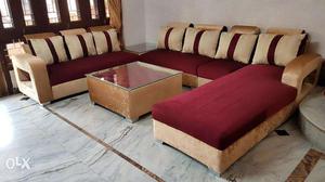 Sofa L shape fully guaranteed with good quality at wholesale