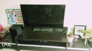 TV unit 3 in 1 with detachable side drawers