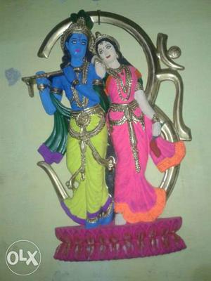 Two Hindu Deities Figurine