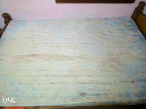 White And Blue Mattress