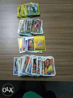 Cricket. Attax. 176 Cards 1 Year Old. in Good