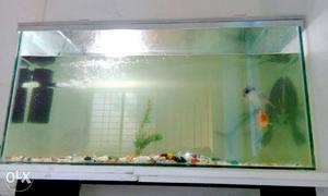 Fish tank good condition...3 fits.