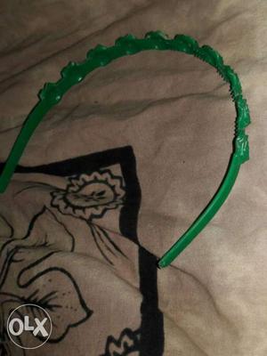 Green Plastic Headband