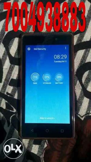 Lyf FLAME8 4G Mobile for sale in very good