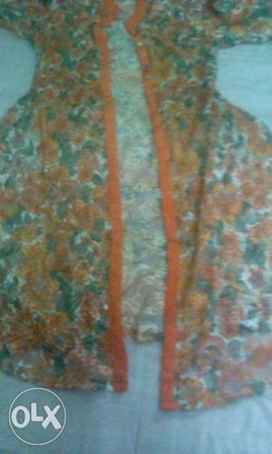 New branded imported Indonesia cloth long frock