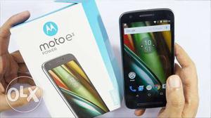 On Exchange or sellMoto e3 power 2 months old..