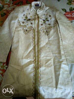 One time used SHERWANI for kids aged between 8 to