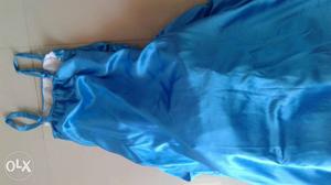 Unused blue party gown for 6-7years girl