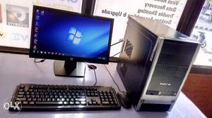 Full Dual Core Pc with 19 Inch LED: /- Full PC working