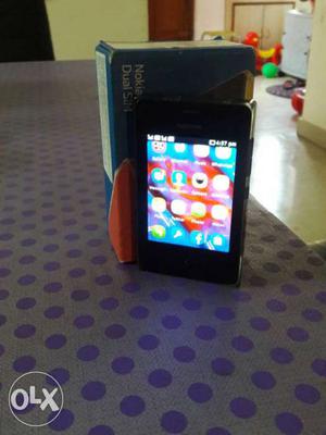 Nokia Asha 502 Dual Sim with orignal box, bill and charger