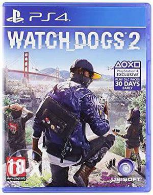 PS4 Watch Dogs Game Case