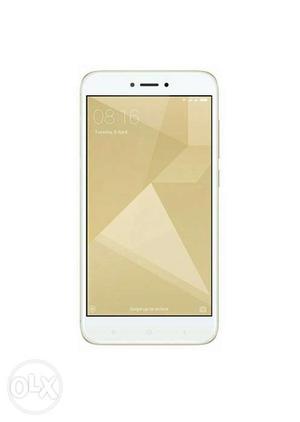 Redmi gb gold brand new sealed pack with 1