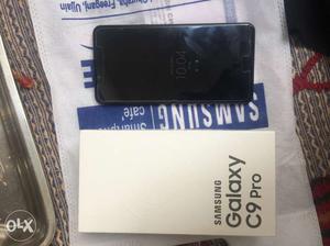 Samsung C9 Pro 45 days old Black colour top