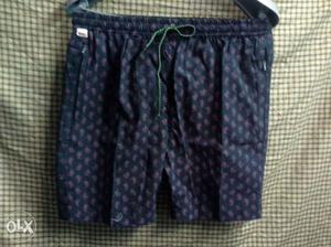 (new).cotton boxer shorts zipper pocket