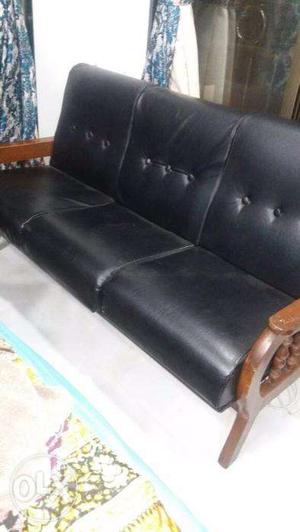 3 Seater Two Sofa Set Very Good Condition For Rs. /-