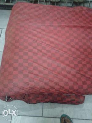 Black And Red Checkered Textile