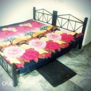 Black,pink, And Red Floral Bedspread