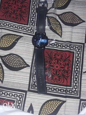 Brand New Abrexo Watch...Black with blue