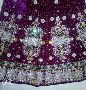 Bridal Velvet Lahanga Chunni blouse New brand