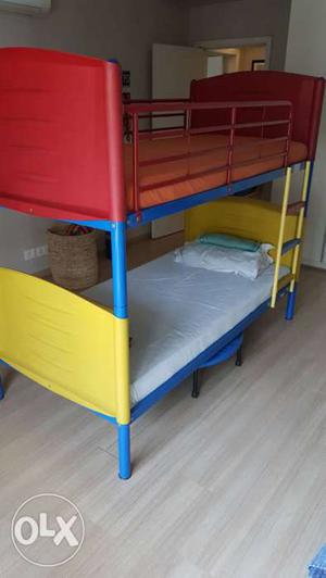 Bunker bed from Homecentre and matress from sleep