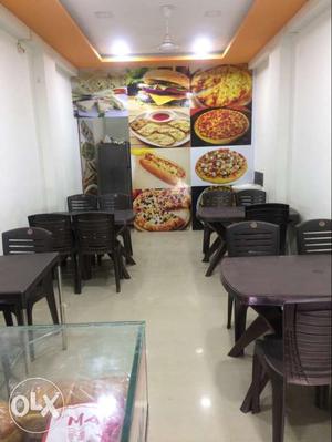 Fast food shop full furnished