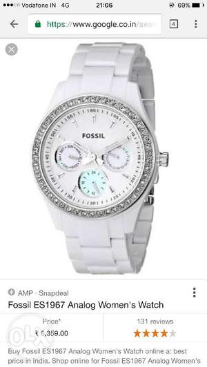 Fossil brand new watch for women