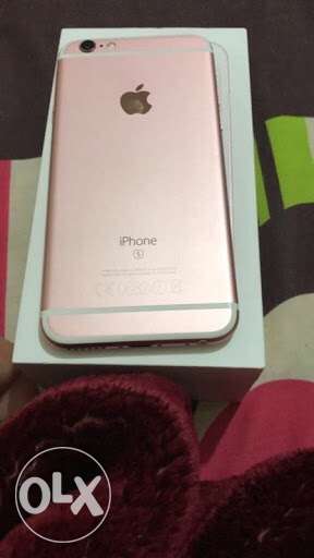 Iphone 6s rose gold 64 gb urgently sell box