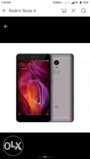 Mi note 4 64gb rom 4 Gb Ram I Hv Only Mobile And