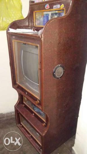 ONLY Wooden Tv Trolley Good Healthy Condition ONLY TROLLEY