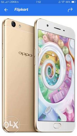 Oppo f1s gold colour, 6 month old with pay