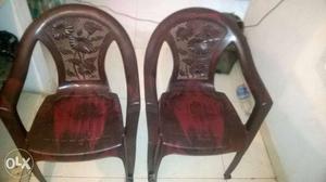 Pair of chairs for sale at rs 500/-