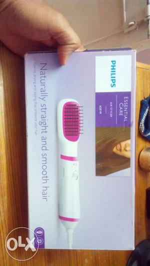 Purple And Pink Philips Hair Style Iron Box