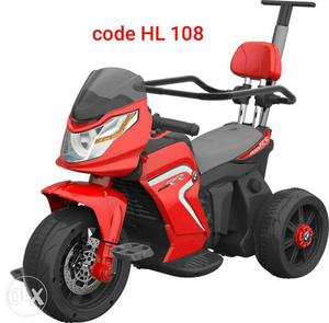 Red And Black HL 108 Ride On Toy