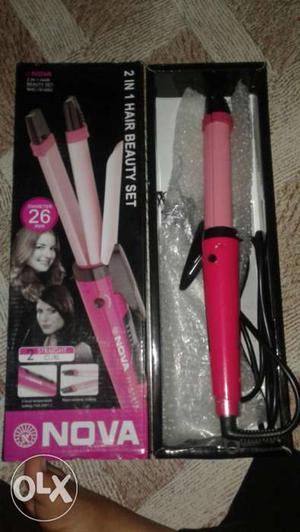 Red And Pink 2 IN 1 Beauty Set In Box