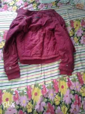 Red jacket good quality medium size
