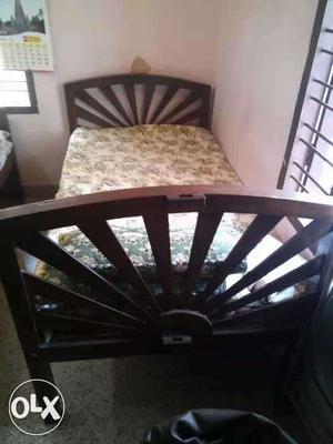 Rosewood cot only for sale 6feet by 3.5feet