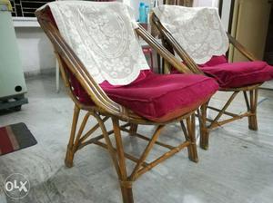 This a cane sofa set of very good condition. Call