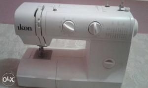 White IKon Sewing Machine, fresh new piece